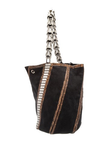 Leather Bucket Bag