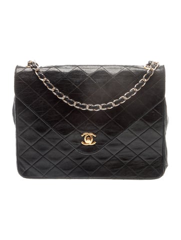 CC Lambskin Flap Bag