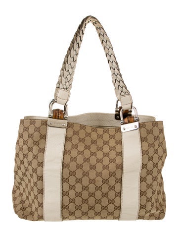 GG Canvas Bamboo Bar Medium