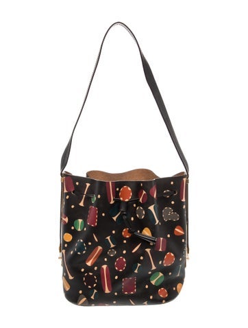 Leather Bucket Bag