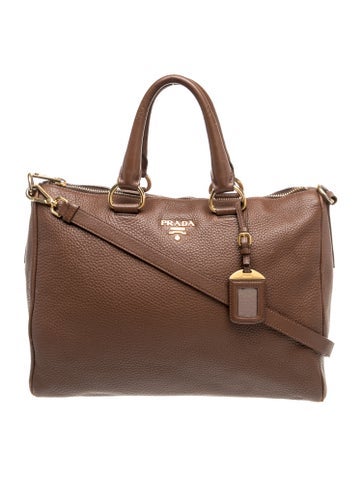 Vitello Daino Leather Leather Handbag