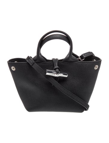 Leather Top Handle Bag