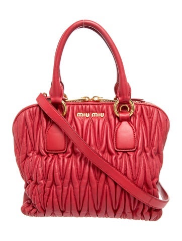 Leather Top Handle Bag Mini