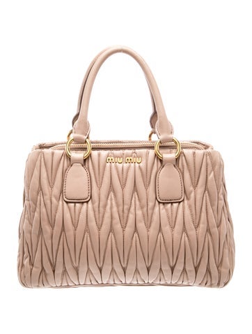 Leather Top Handle Bag
