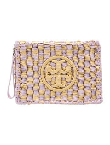 Raffia Clutch