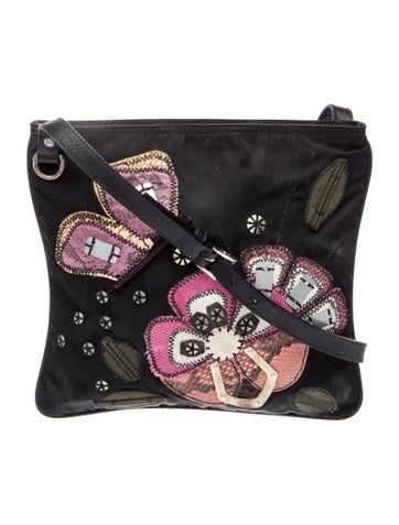 Tessuto Nylon Crossbody Bag Vintage