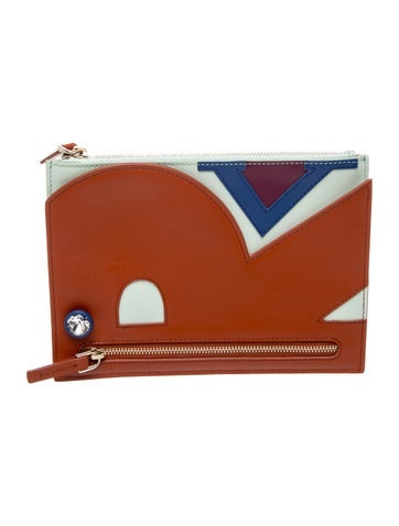 Leather Clutch w/ Tags