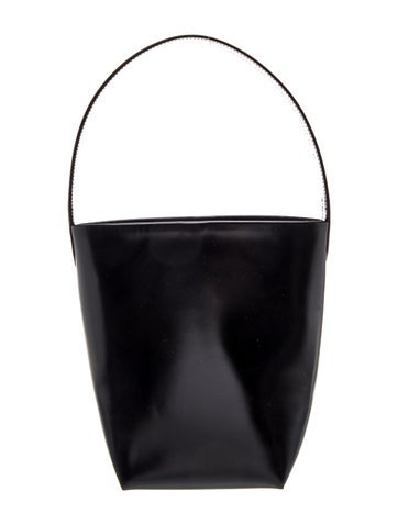 The Row Patent Leather N/S Park Tote Small