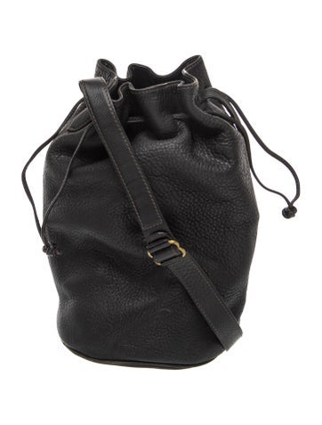 Leather Bucket Bag