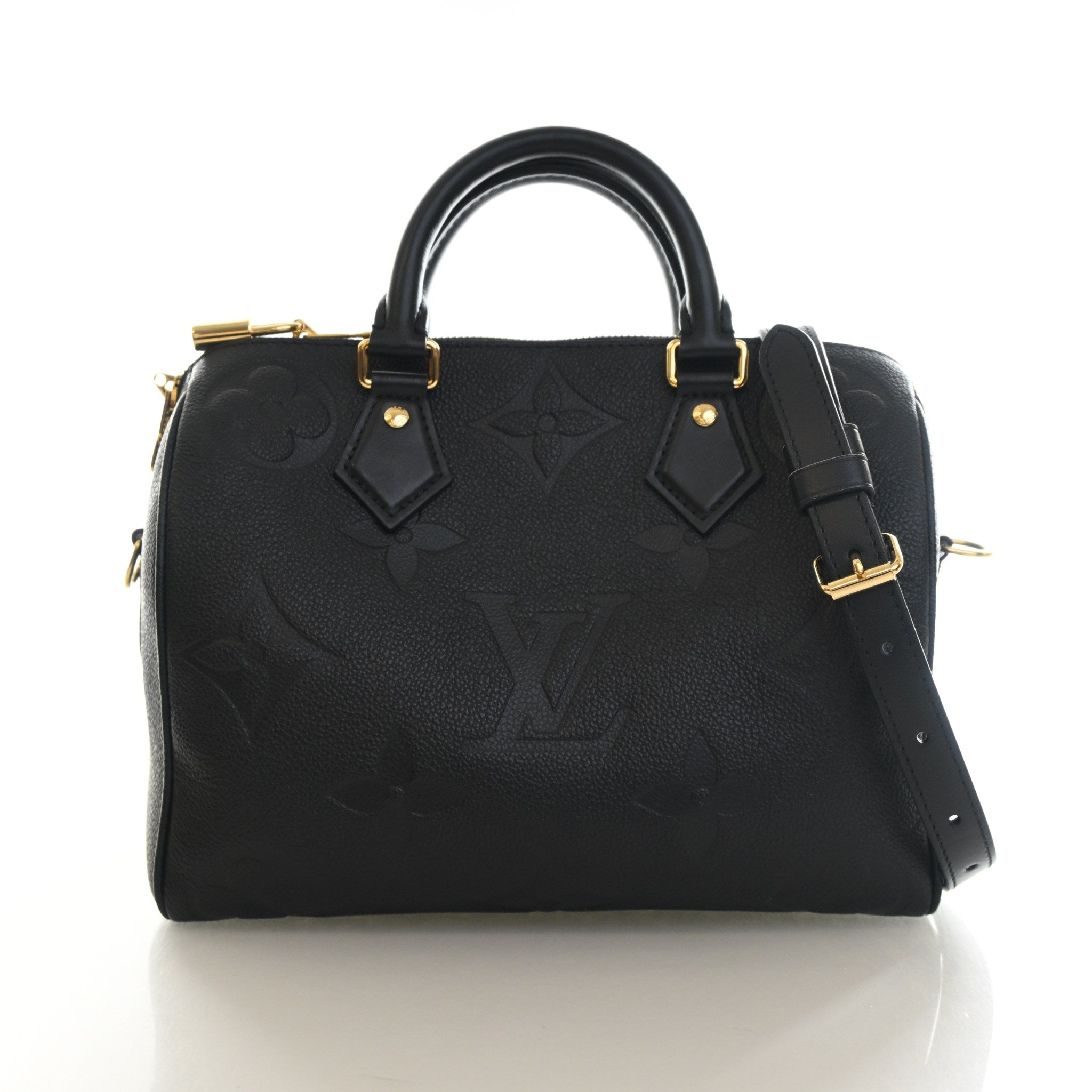 Louis Vuitton Monogram Empreinte Giant Speedy Bandouliere 25