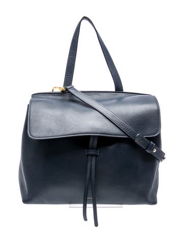 Leather Top Handle Bag