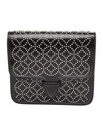Alaia Leather Studded Arabesque