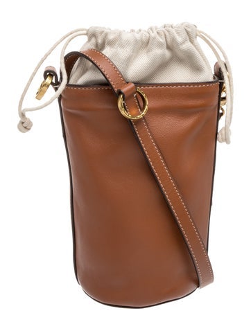 Leather Bucket Bag