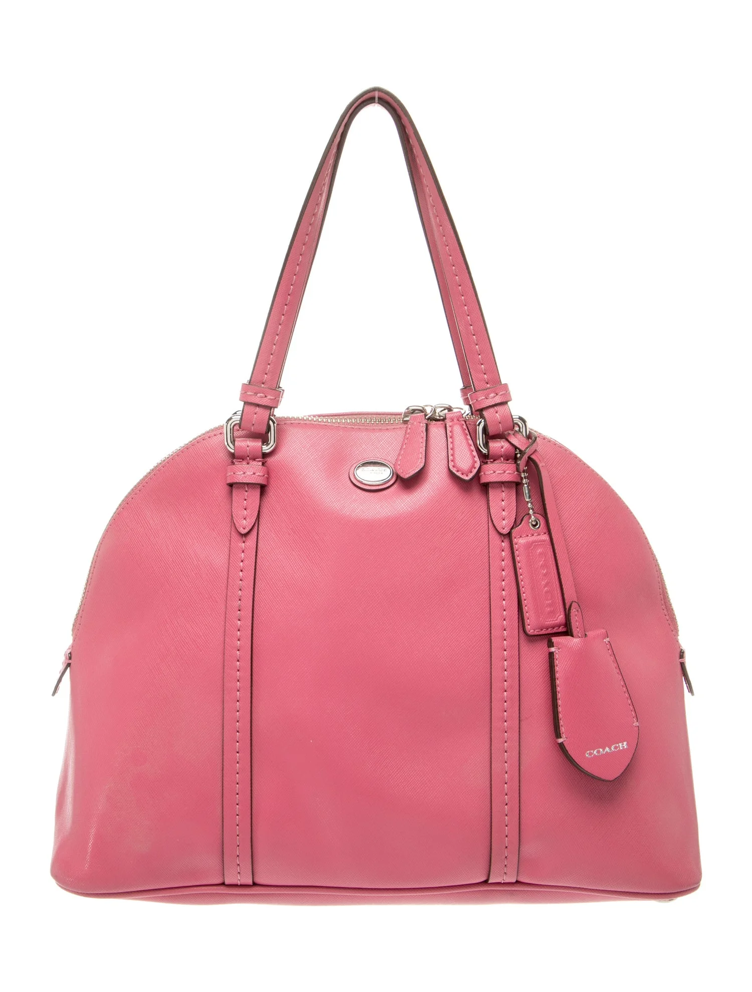Leather Peyton Cora Dome Mini