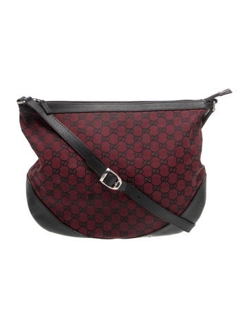 GG Canvas Bordeaux Medium
