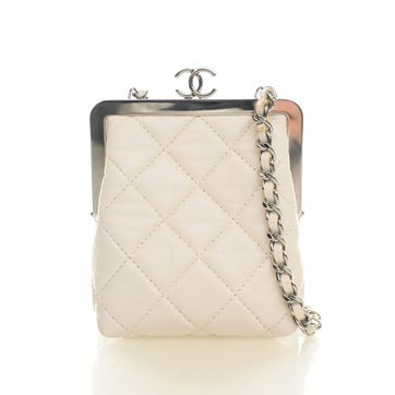 Lambskin CC Evening Clutch With Chain