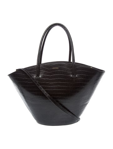 Anine Bing Embossed Leather Tote