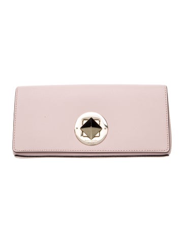 Saffiano Leather Clutch