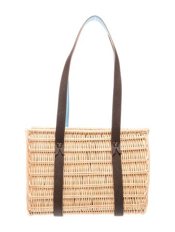 Petit H Wicker Basket PM