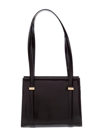 Patent Leather Shoulder Bag