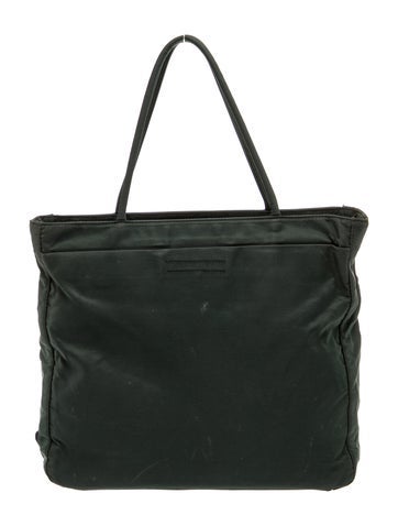 Tessuto Nylon Top Handle Bag Medium