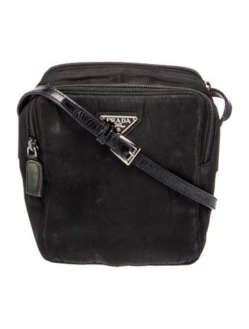 Enameled Metal Triangle Crossbody Bag