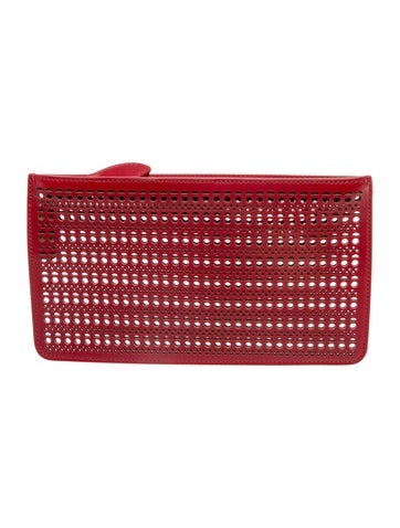 Alaia Leather Minaudière
