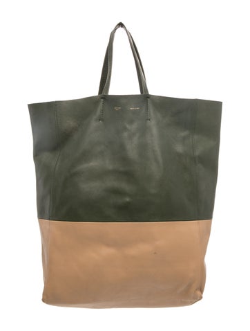 Leather Vertical Cabas Vertical