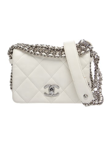 Mini Chain Rows Flap Bag