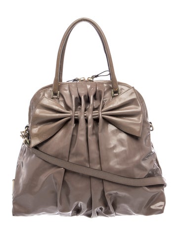 Patent Leather Shoulder Bag