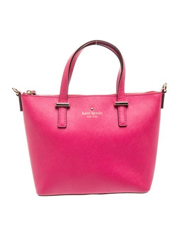 Saffiano Leather Top Handle Bag