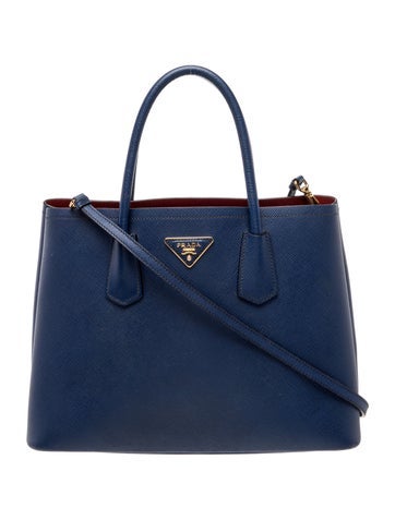 Saffiano Lux Leather Crossbody Bag