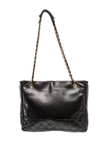 Lambskin Quilted Tote