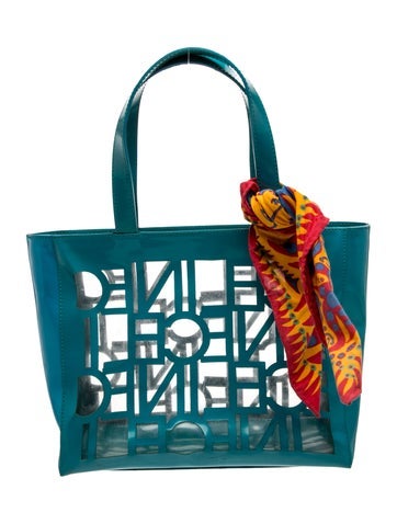 Patent Leather Tote Vintage