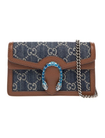 GG Denim Dionysus Super Mini