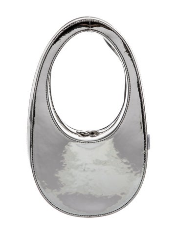 Coperni Patent Leather Top Handle Bag