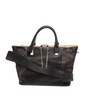 Leather Top Handle Bag