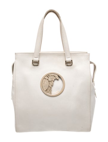 Leather Top Handle Bag