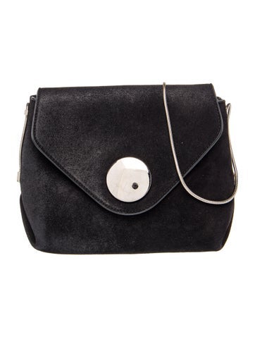 Khaite Suede Shoulder Bag