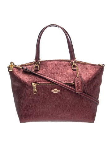 Leather Top Handle Bag
