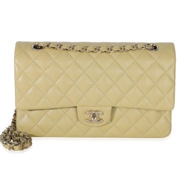 Leather Double Flap Bag Medium