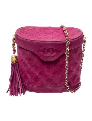Suede Binocular Bag