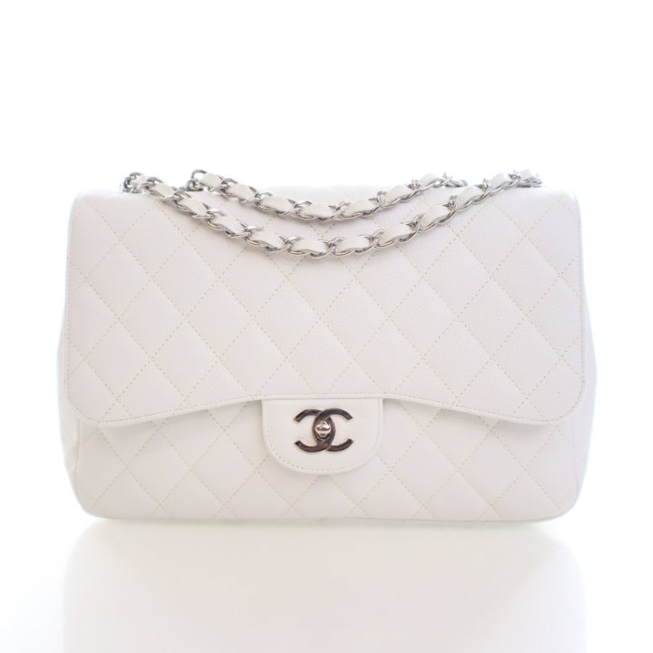 Chanel Jumbo Caviar Classic Single Flap Bag