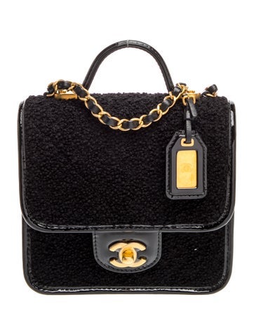 Mini Tweed School Memory Flap Bag