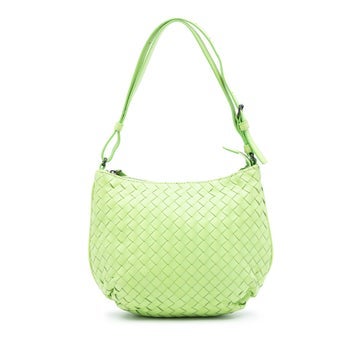 Leather Nappa Intrecciato Shoulder Bag