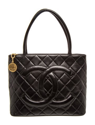 Quilted Lambskin Medallion Tote