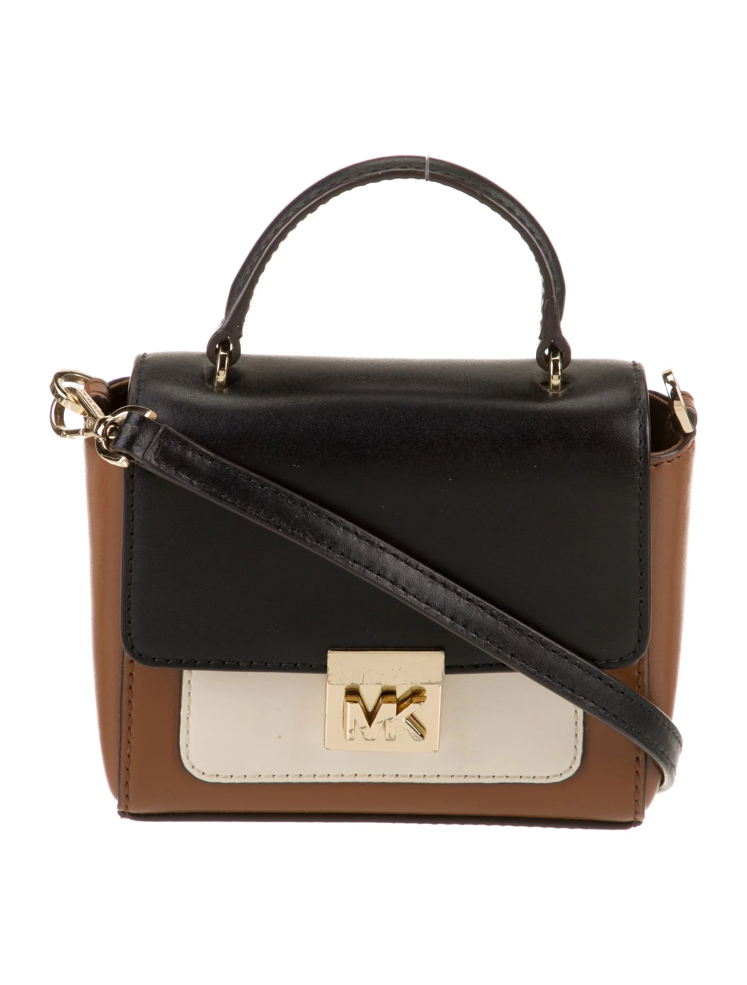 Michael Kors Leather Top Handle Bag