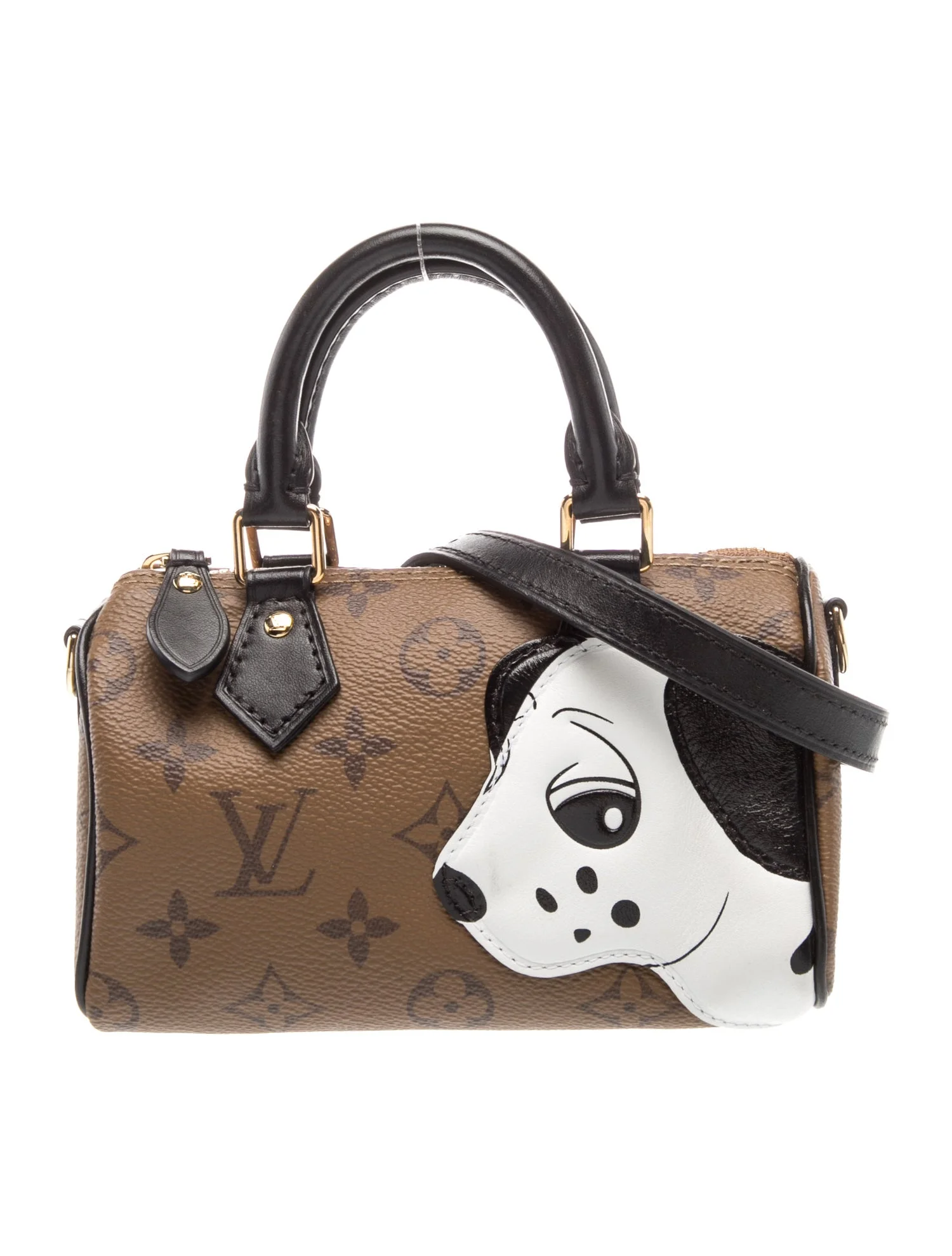 Louis Vuitton Monogram Reverse Speedy Nano