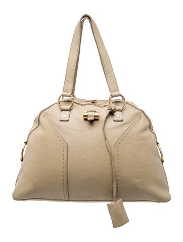 Leather Top Handle Bag