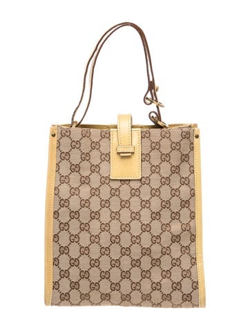 GG Canvas Top Handle Bag Vintage